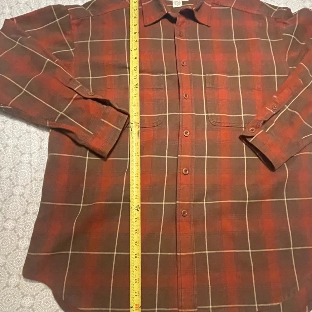 Vintage XL 100% Cotton Banana Republic heavy-duty long-sleeve shirt - Picture 5 of 8